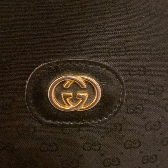 Vintage Gucci Canteen canvas GG shoulder bag - Picture 3 of 13